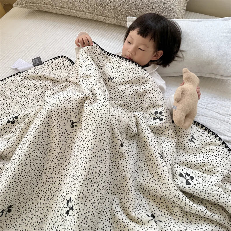 Printed Cooling Summer Blanket