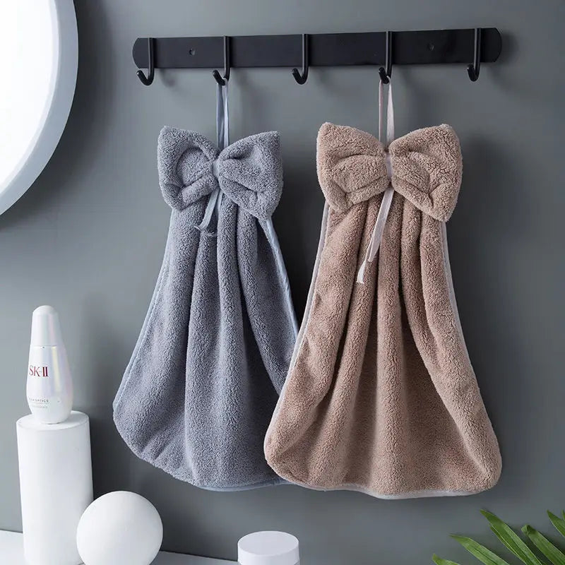 Decorbites™ Korallen-Samt Weiche Handtücher Super Absorbierend für Küche Badezimmer Zuhause Haare