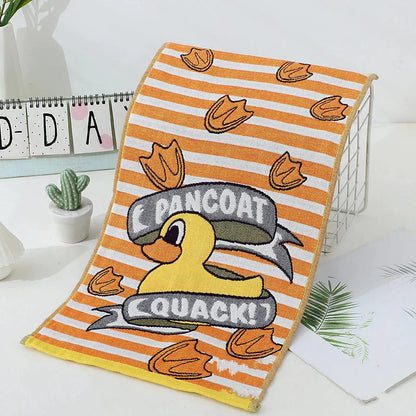 Decorbites™ Kawaii-Cartoon-Katzen Gaze-Baumwoll-Handtuch - Set aus 3