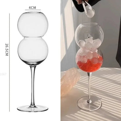 Decorbites™ Herz-Liebe-Glasbecher-Set - Paar-Becher, Vogel & Cocktail-Glas-Tee-Kaffee-Tasse