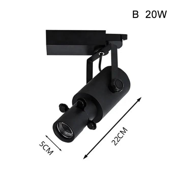 Decorbites™ dimmbare LED-Schienenleuchte: 20W/30W Strahler für Museum, Kunstgalerie und Ausstellung