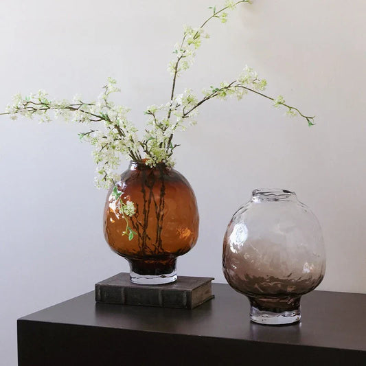 "DecorBites™ Farbverlauf Glasvase für Blumenarrangements und Heimdekoration"
