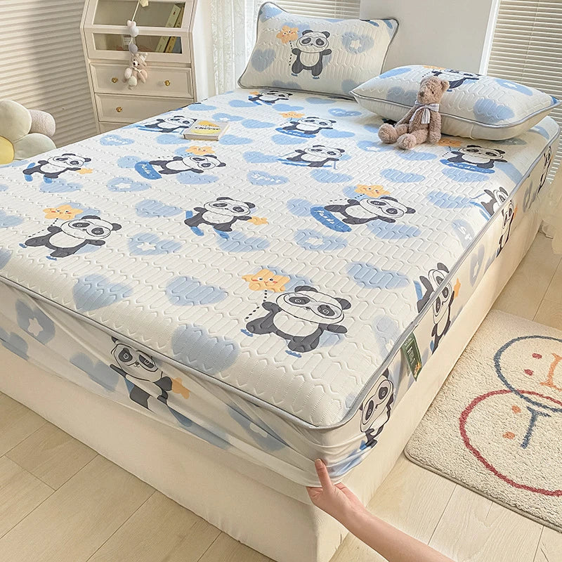 Latex Cooling Mattress Set