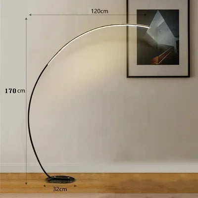 LED Arc Floor Lamp
