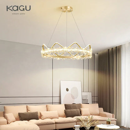 Decorbites™ Kristallblumenring-Leuchter für modernes Wohn- und Schlafzimmer