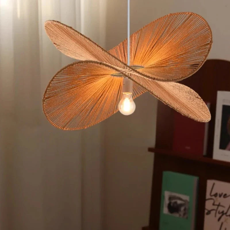Decorbites™ Hanf-Hängelampen: Wabi Sabi LED-Innenleuchten