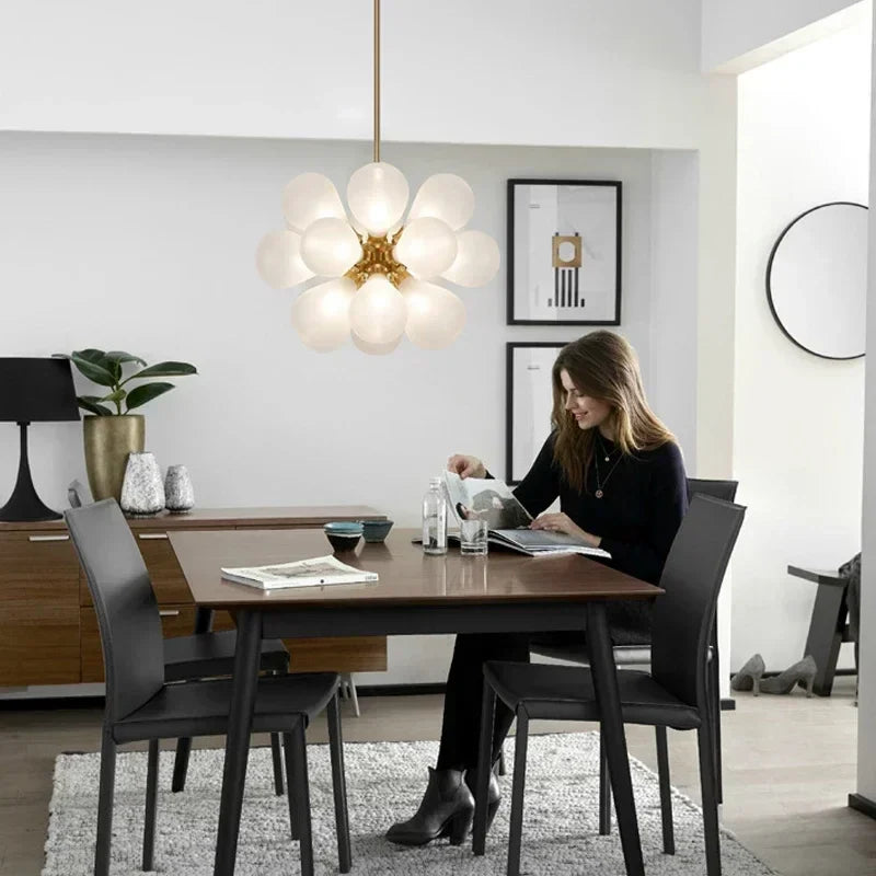 Decorbites™ Glas-Blase Hängeleuchten Kronleuchter Moderne Raumdekoration Deckenpendellampe