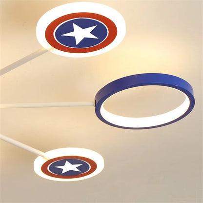 Decorbites™ Kinder-LED-Karikatur-Deckenleuchte | Dekorationslampen für Jungen- und Mädchenzimmer