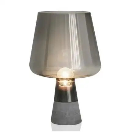 Decorbites™ Leimu Zement-Tischleuchte - Moderne industrielle Glas-Schreibtischlampe