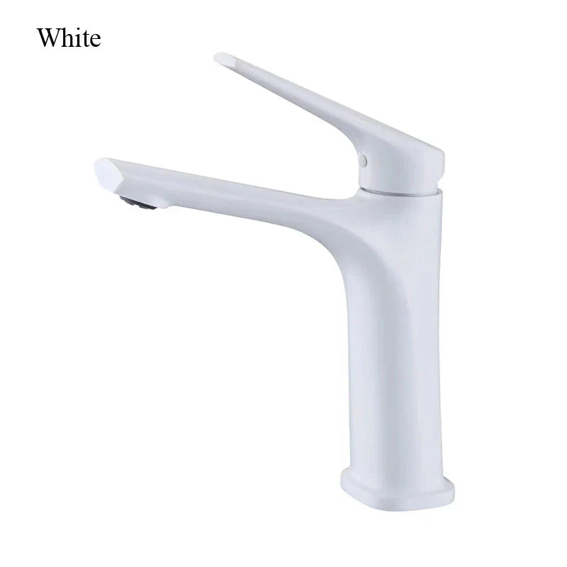 Chrome Black Sink Faucet