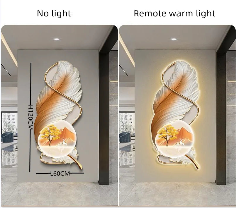 Decorbites™ LED-Wandleuchte: Moderne kreative Dekoration für Schlafzimmer, Wohnzimmer, Arbeitszimmer, Treppenhaus