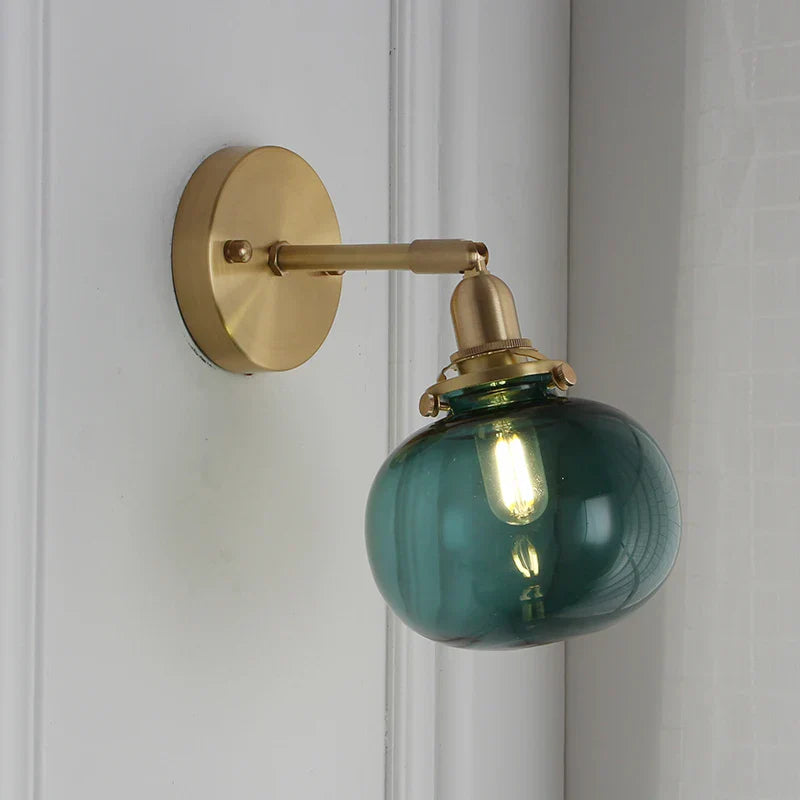 Decorbites™ Glas-Kugeln-Wandleuchte Moderne Nordische Wandleuchte für Schlafzimmer-Spiegel