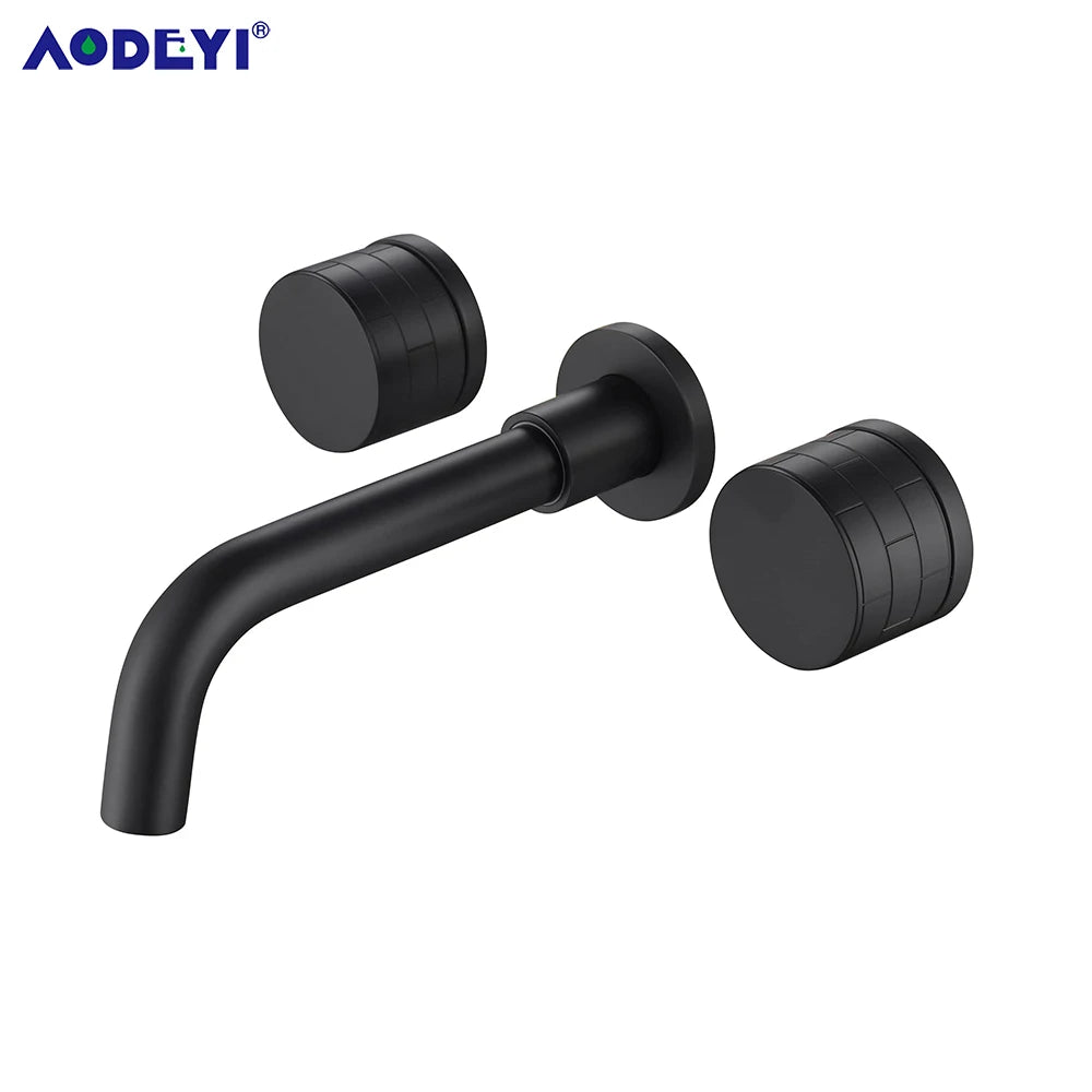 Black Wall Mounted Faucet