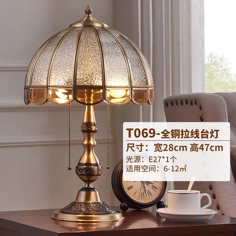 Copper Minimalist Desk Lamp