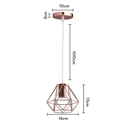 DecorBites™ Industrial Retro Loft LED Pendant Light for Home Living Room Kitchen