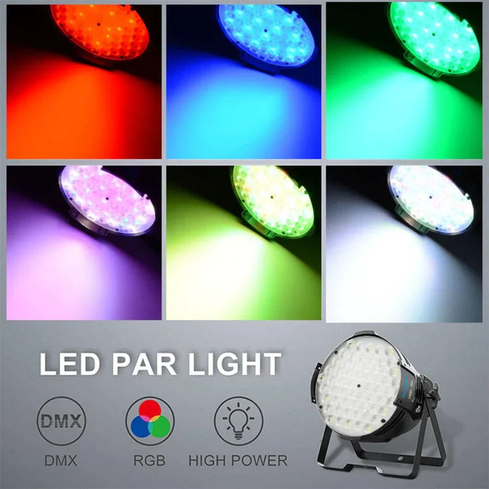 Decorbites™ LED-Par-Licht mit Stativ für Hochzeitsfeiern, Partys und Bühnenbeleuchtung