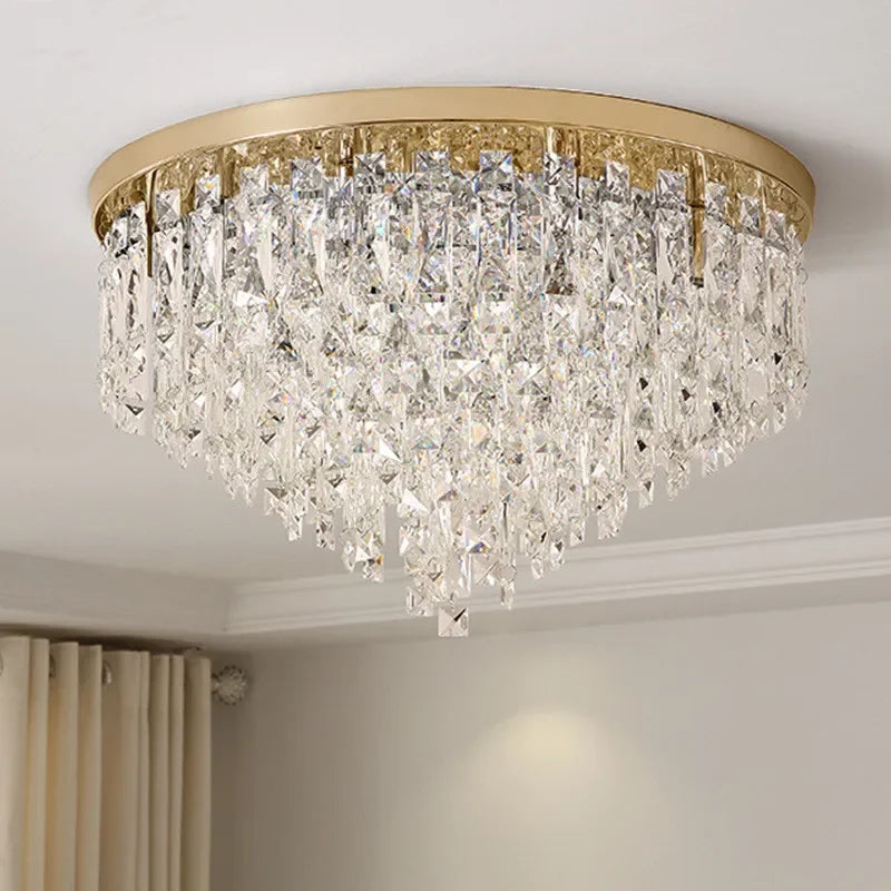 Decorbites™ Kristallstahl LED Deckenleuchter, modernes Art-Deco-Leuchtenobjekt
