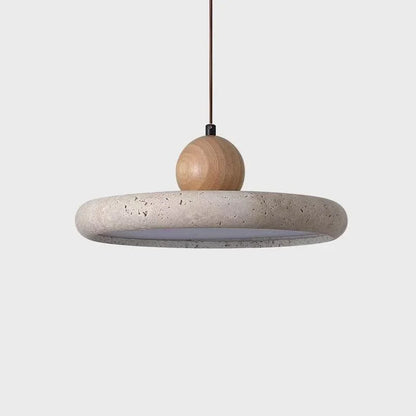 Nordic Travertine Stone Pendant Light