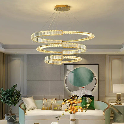 Decorbites™ Kristall-Leuchter: Moderne Luxus-LED-Beleuchtung für Wohnzimmer, Esszimmer und Schlafzimmer