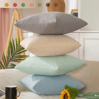 Decorbites™ Baumwoll-Leinen-Kissenbezug-Set für die Einrichtung zu Hause - Einfache Kissenbezüge