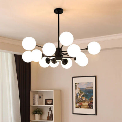 Decorbites™ Glas-Kugeln-LED-Kronleuchter für Schlafzimmer und Esszimmer