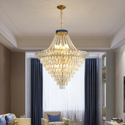 Decorbites™ Kristall-Duplex-Kronleuchter: Modern und elegant für Hotels, Villen und Wohnräume
