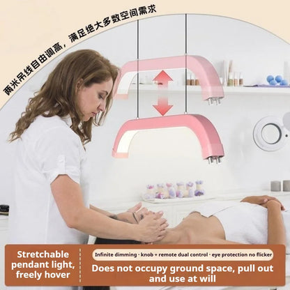 Half Moon Dimmable LED Pendant Light for Beauty Studio