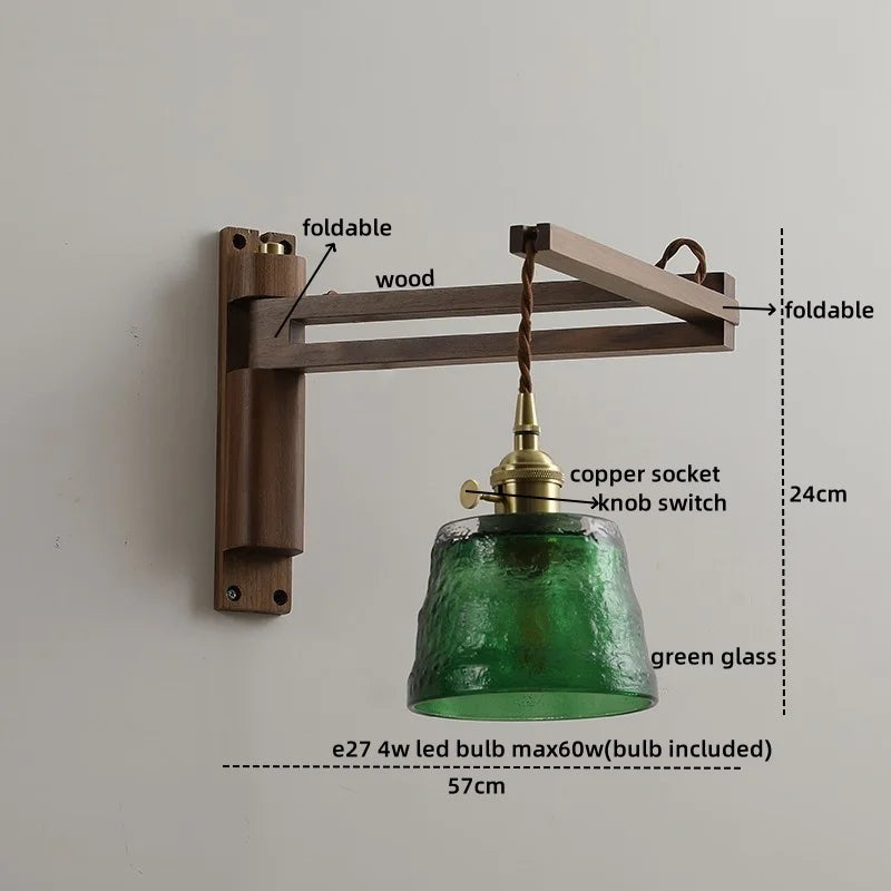 Decorbites™ Klares Glas LED Wandleuchte Moderne Treppenbeleuchtung Heimdekoration