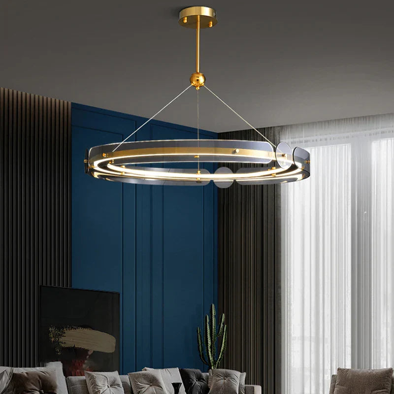 Decorbites™ Rundring-LED-Kronleuchter: Moderne Beleuchtung für Wohnzimmer, Schlafzimmer, Esszimmer