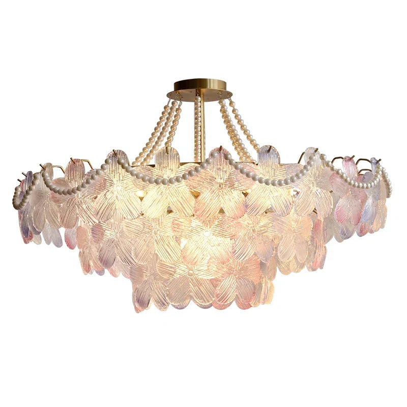 Decorbites™ Blattloser Kristall-Lüster: Moderne französische Beleuchtung für Wohnzimmer und Schlafzimmer