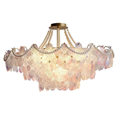 Decorbites™ Blattloser Kristall-Lüster: Moderne französische Beleuchtung für Wohnzimmer und Schlafzimmer