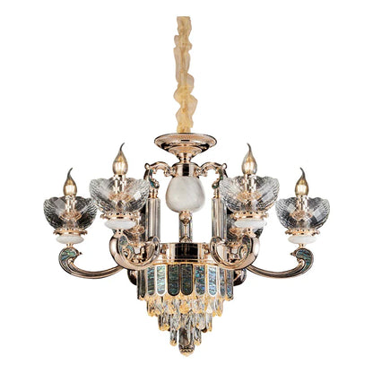 Decorbites™ Kristall-Esszimmer-Lüster: Eleganter europäischer Stil Wohnzimmerleuchte, Schlafzimmer-Dekoration