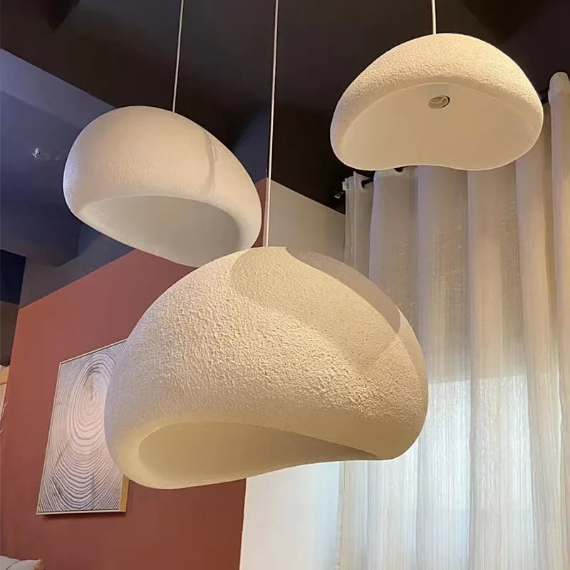DecorBites™ LED Wabi Sabi Chandelier: Modern Minimalist Pendant Light for Home, Dining, Living Room