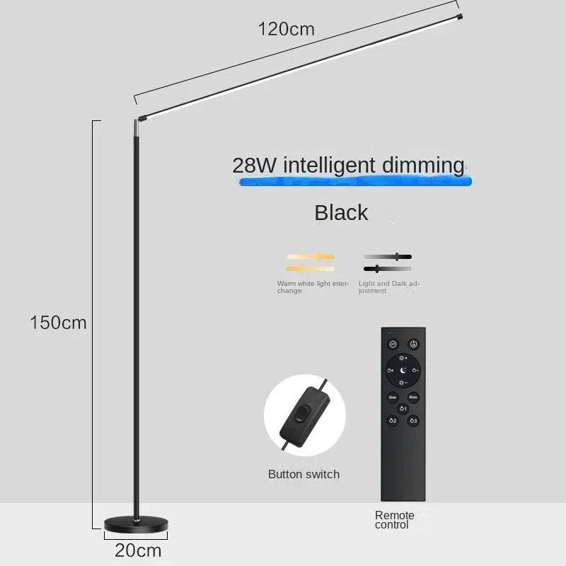 Decorbites™ LED-Stehlampen: Superhelle minimalistische Leselampe für Wohnzimmer und Schlafzimmer