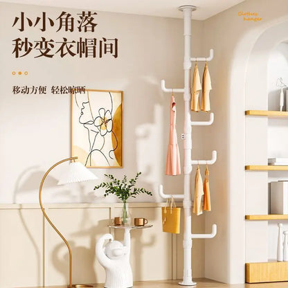 Decorbites™ Kleideraufbewahrung Hängeschiene Kleiderständer für Schlafzimmer und Wohnzimmer