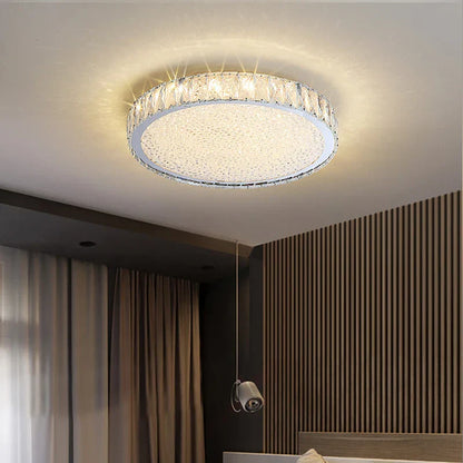Decorbites™ Crystal-LED-Deckenleuchte: Luxuriöse goldglänzende Leuchte für das Wohnzimmer