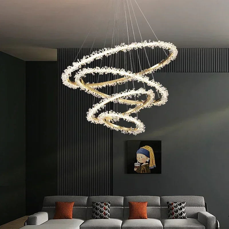 Decorbites™ Kristallanhänger-Lüster Moderne Luxus-Innenraumdekoration Beleuchtung