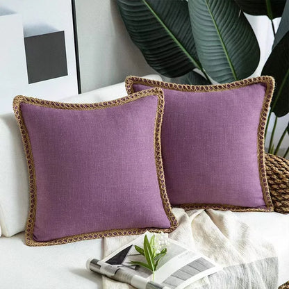 Decorbites™ Hahnentritt-Muster Kissenbezug 30x50 cm Schwarz und Weiß Bogen-Taille Kissenhülle