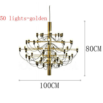 Decorbites™ LED-Kerzen-Lüster: Elegantes italienisches Design-Pendant-Licht für die Heimdekoration