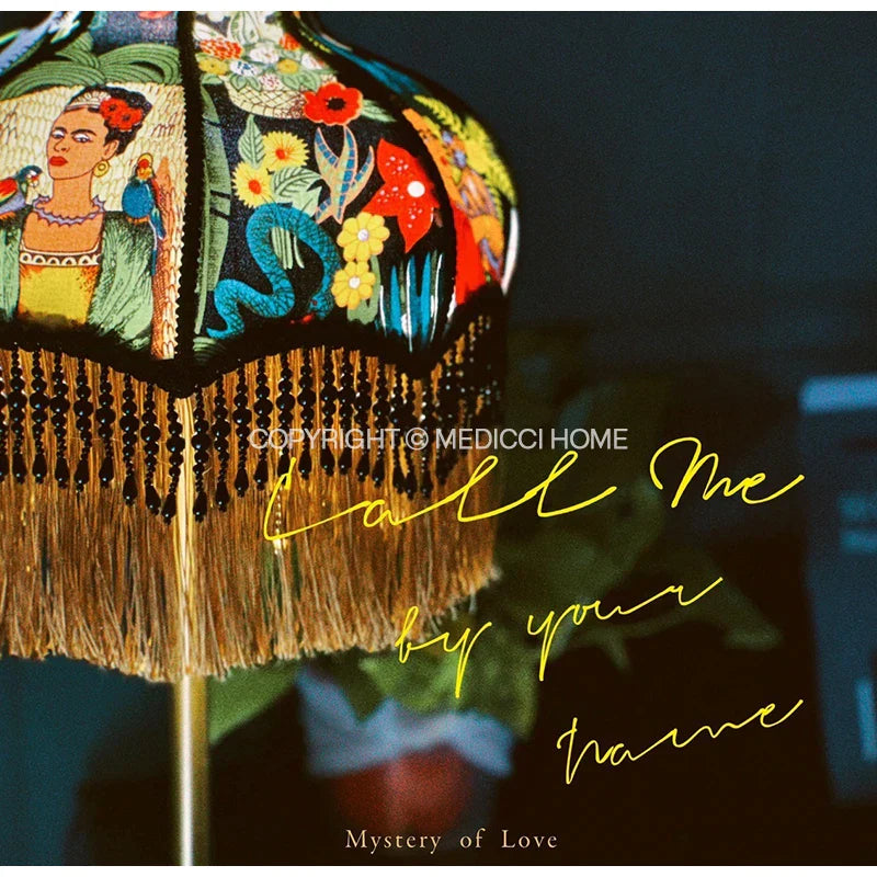 Decorbites™ Handgefertigte Vintage-Dschungellampe mit Quasten