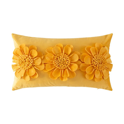 Decorbites™ Handgefertigtes Blumen-Kissenbezug - Elegante Heimdekoration Kissen