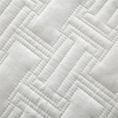 Decorbites™ Baumwoll-Tagesdecke-Bettüberwurf-Set mit dicker Steppung für luxuriöse Bettwäsche