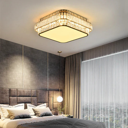 Decorbites™ Kristall-LED-Deckenleuchte für Wohnzimmer, Schlafzimmer und Arbeitszimmer