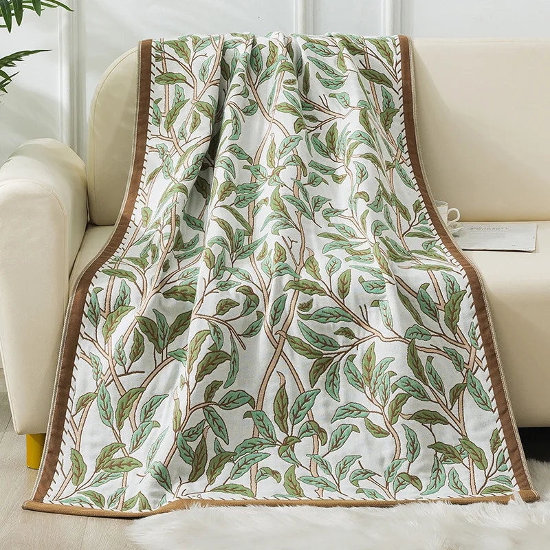 Decorbites™ Baumwoll-Gaze-Badhandtuch - Große Größe 90x180 cm