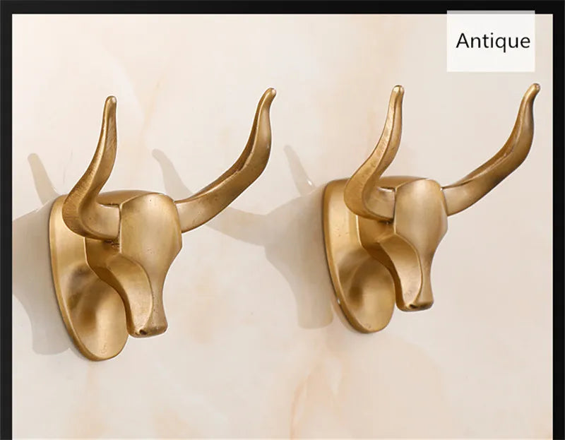 Decorbites™ Antiker Aluminium-Garderobenhaken für Badezimmeraccessoires und Kleidung