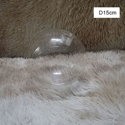 Decorbites™ Glas-Schirmabdeckung Ersatz mit 2 cm Fittingsöffnung für Globusgrößen D8cm-D25cm