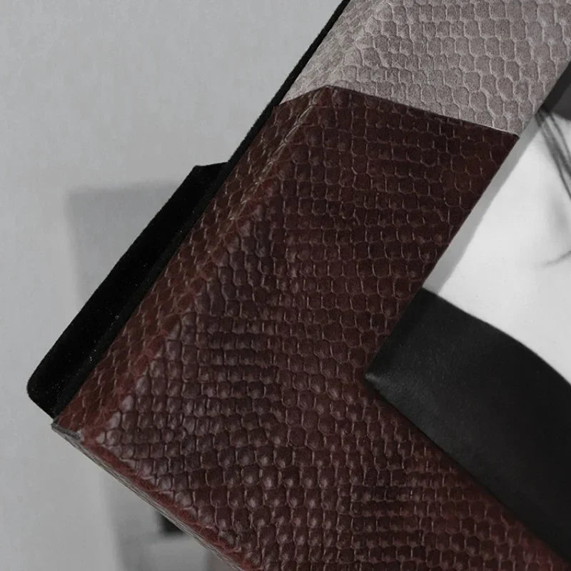 Leather Splice Photo Frame