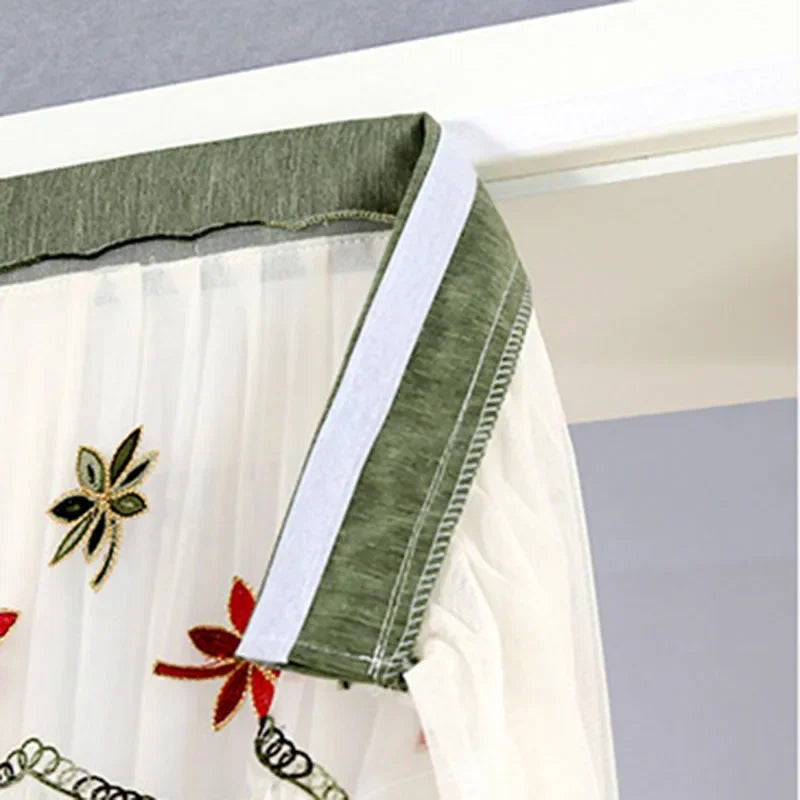 Lace Embroider Door Curtain