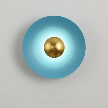 DecorBites™ Golden Macaroon LED Wall Lamp for Bedroom & Living Room