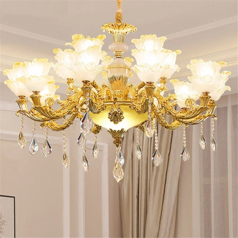 Decorbites™ Elegante Kristall-Leuchter Beleuchtung für Wohnzimmer und Schlafzimmer